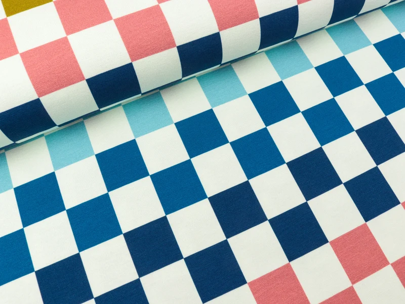 French Terry Squares bunt by Lila-Lotta
