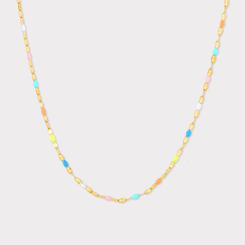 Rainbow Dainty Choker