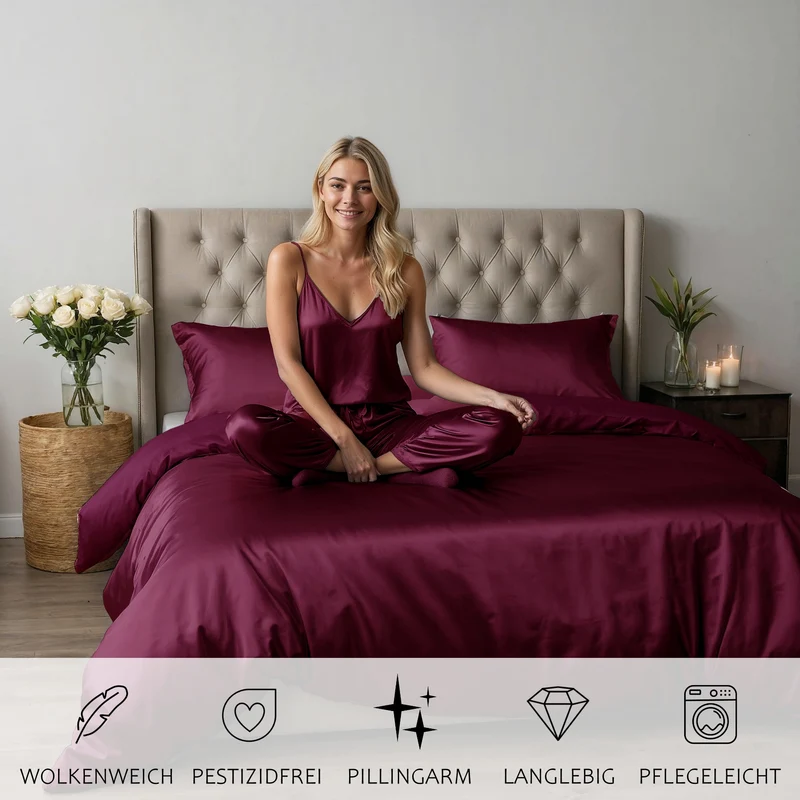 Bettwäsche Satin