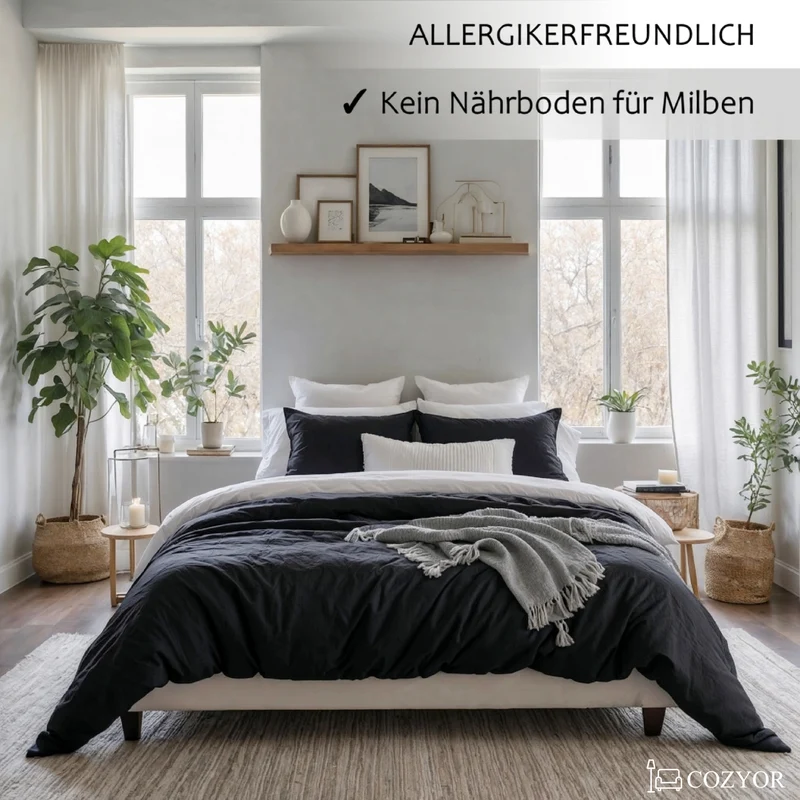 Bettwäsche, allergikergeeignet