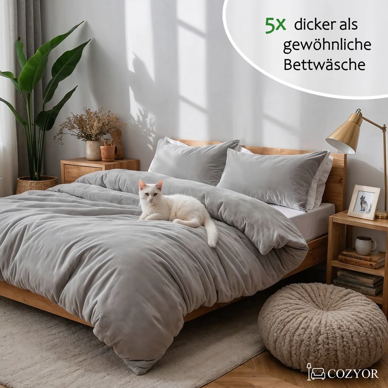 Kuschelbettwäsche plüsch