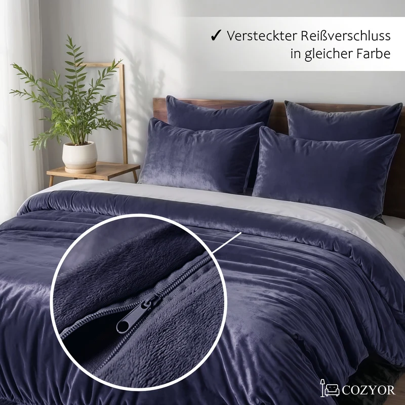 Kuschelbettwäsche plüsch