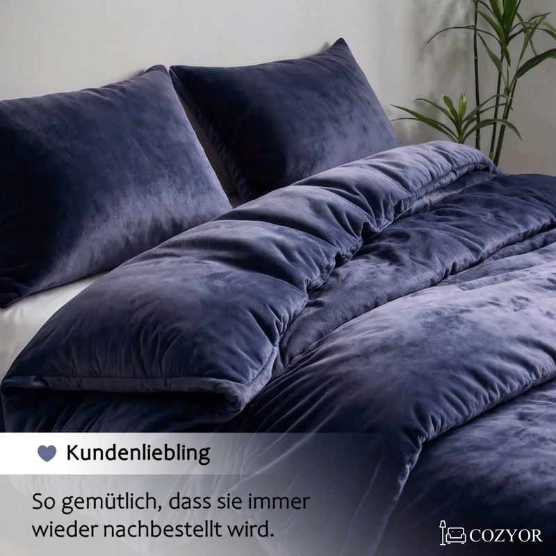 Kuschelbettwäsche plüsch