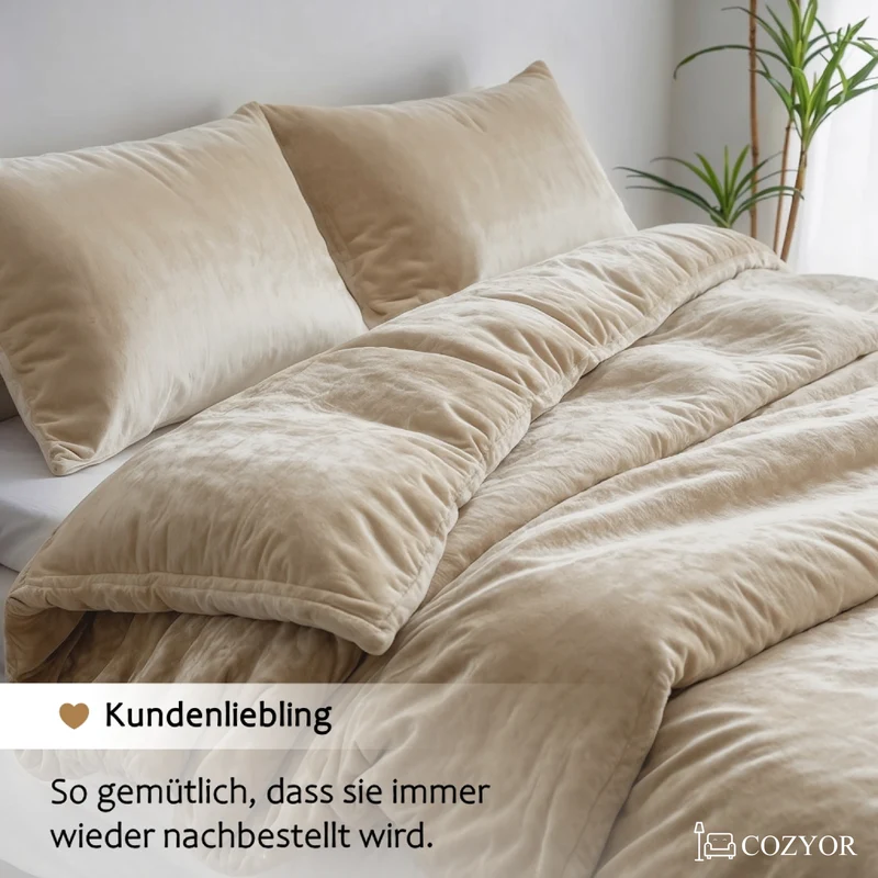 Kuschelbettwäsche plüsch