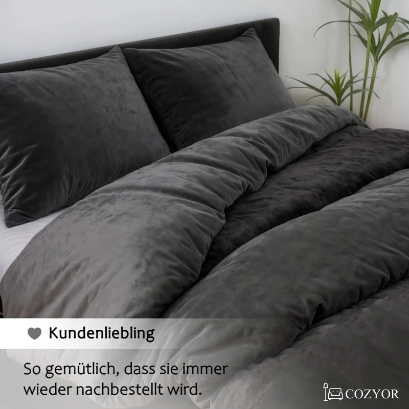Kuschelbettwäsche plüsch