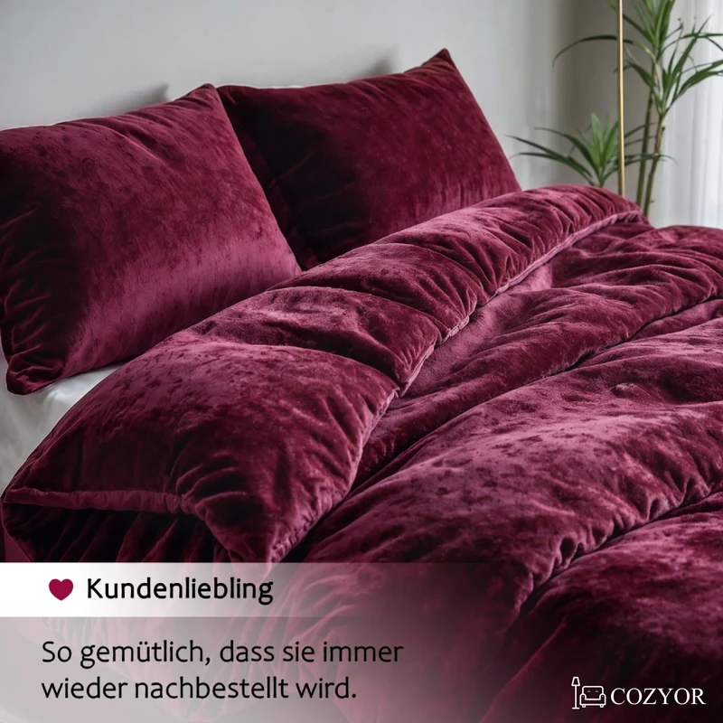 Kuschelbettwäsche plüsch