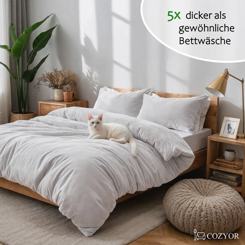 Kuschelbettwäsche plüsch