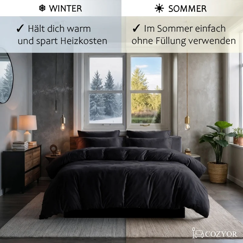 Kuschelbettwäsche plüsch