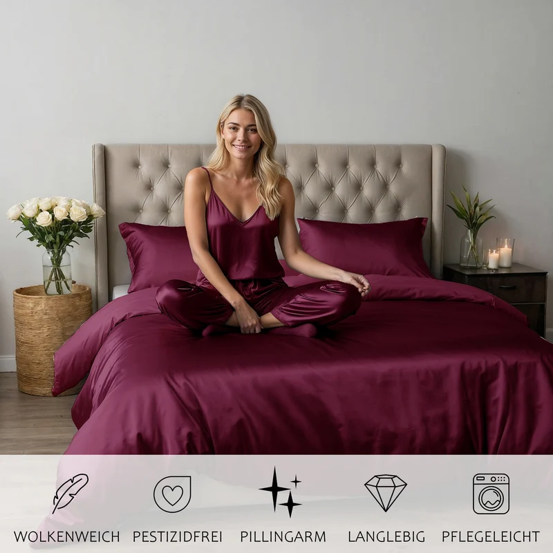 Wendebettwäsche Satin & Mikrofaser