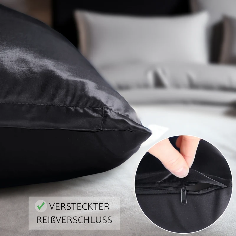 Wendebettwäsche Satin & Mikrofaser