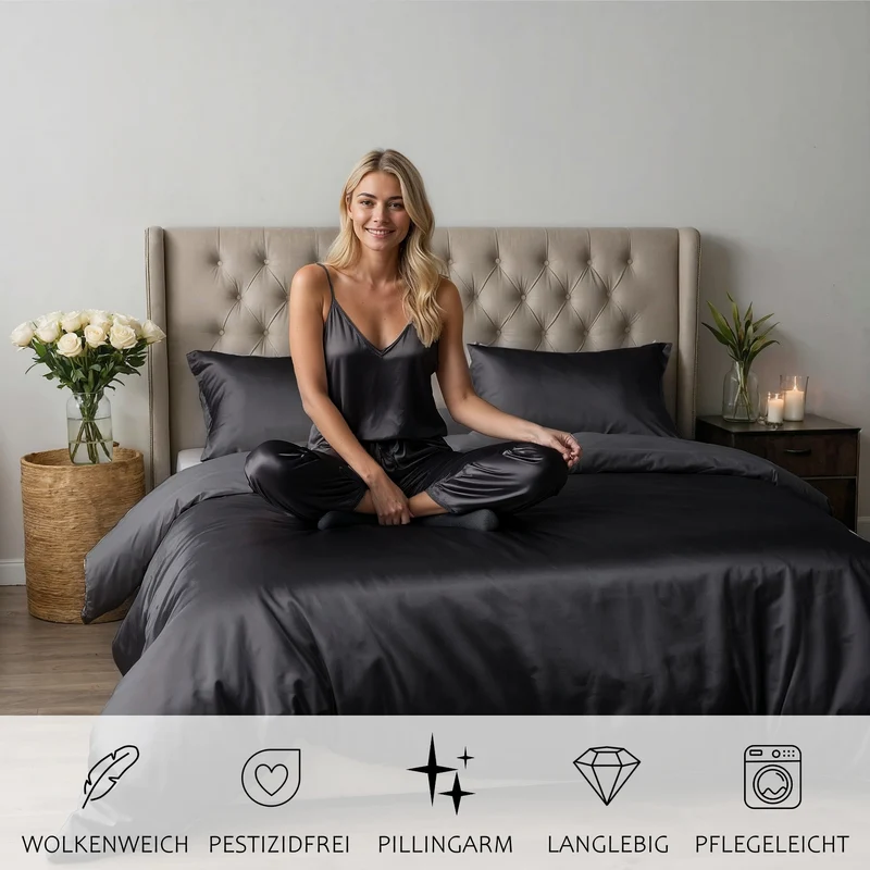 Wendebettwäsche Satin & Mikrofaser