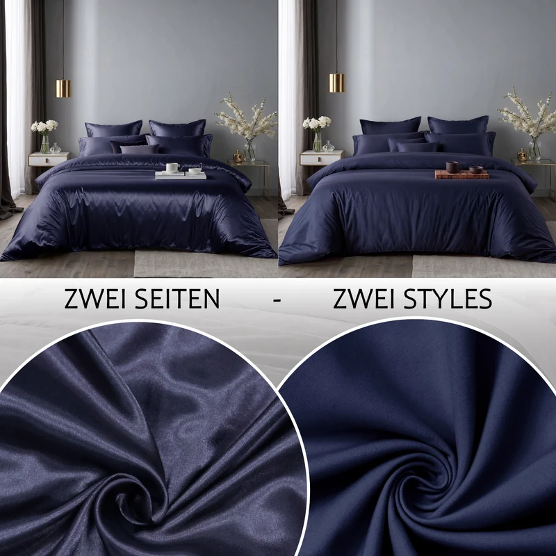 Wendebettwäsche Satin & Mikrofaser