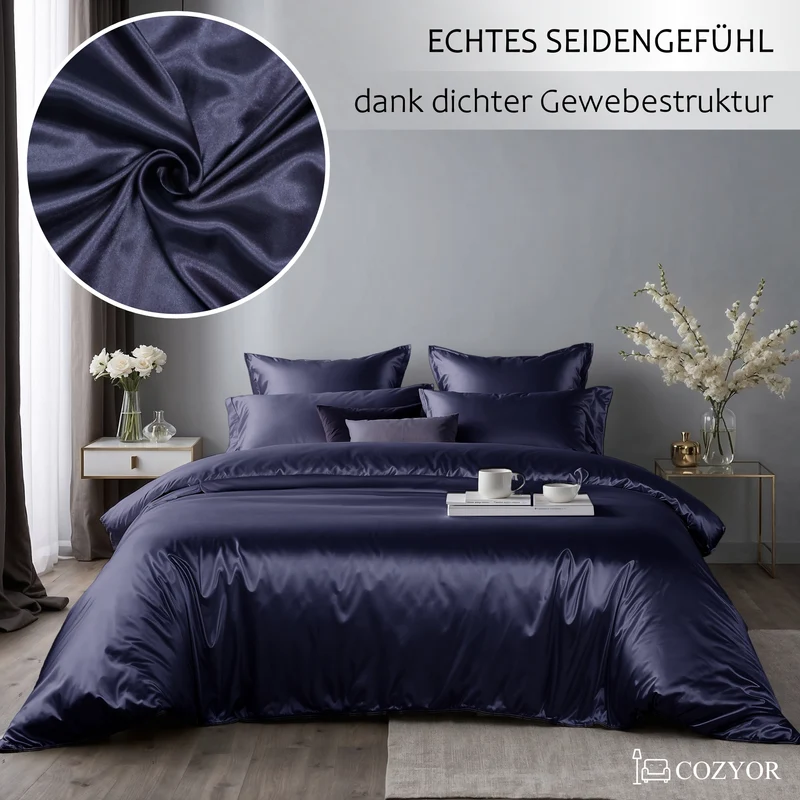 Wendebettwäsche Satin & Mikrofaser