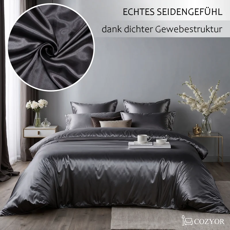 Wendebettwäsche Satin & Mikrofaser