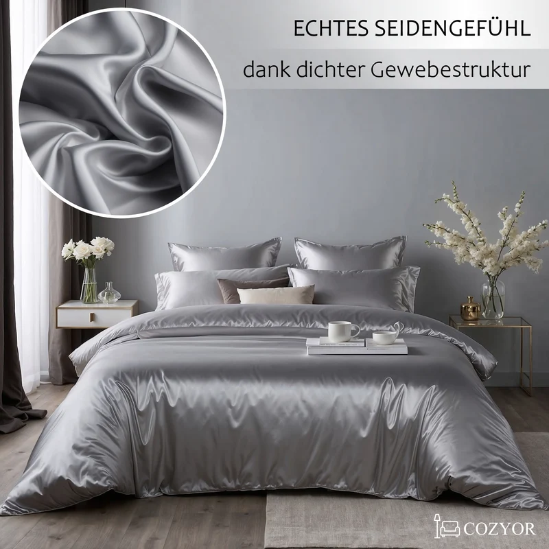Wendebettwäsche Satin & Mikrofaser