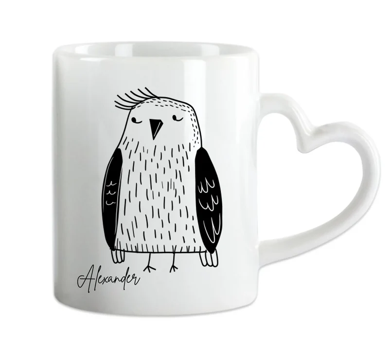 Personalisierte Eagle Tasse mit Name - in der Ruhe liegt die Kraft 3