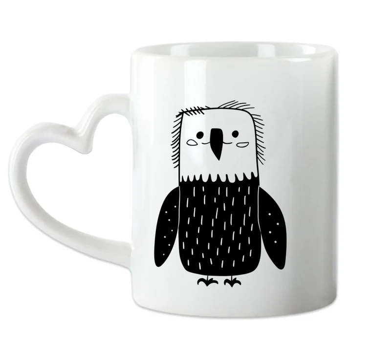 Personalisierte Eagle Tasse mit Name - in der Ruhe liegt die Kraft 2