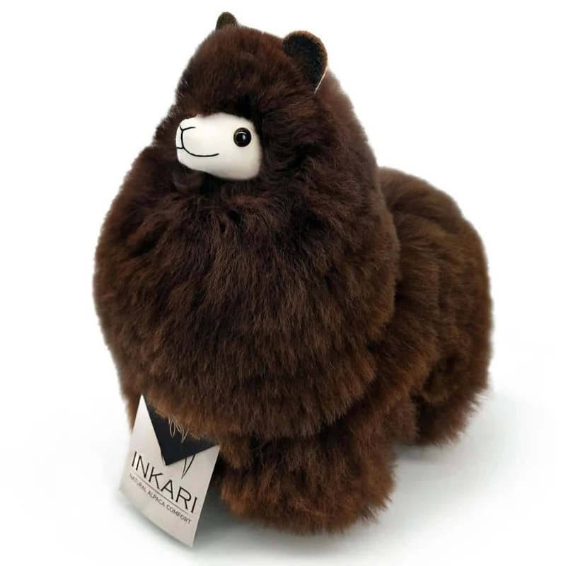 Kuscheltier – Alpaka Naturals, Chocolate (23 cm)
