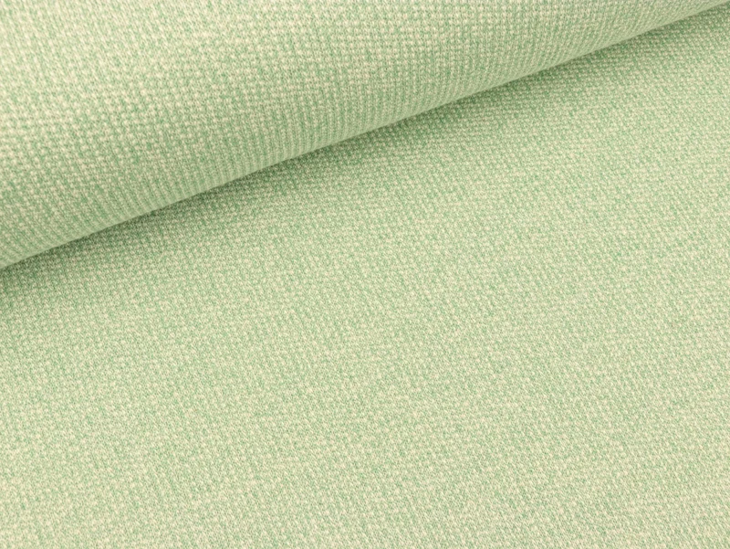 Reststück 18cm - Strickstoff Marvin mint meliert