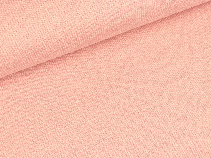 Reststück 37cm - Strickstoff Marvin rosa meliert