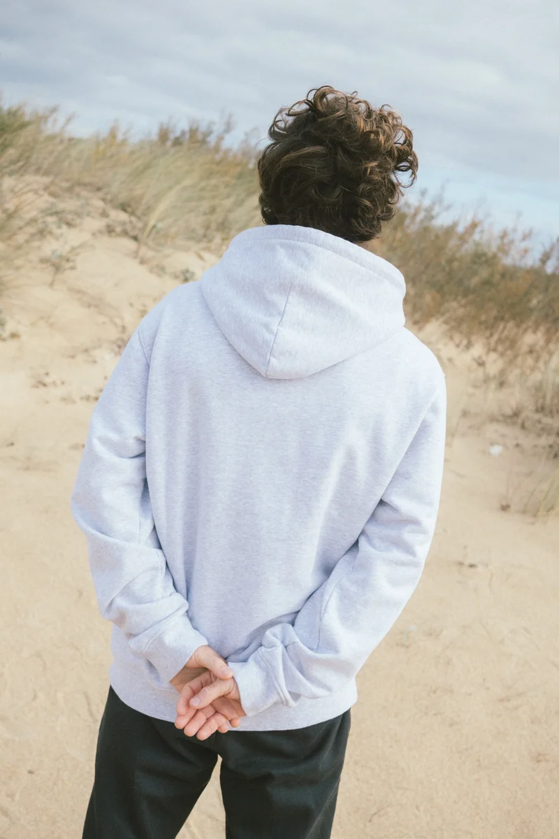 Hoodie Kap Hellgrau
