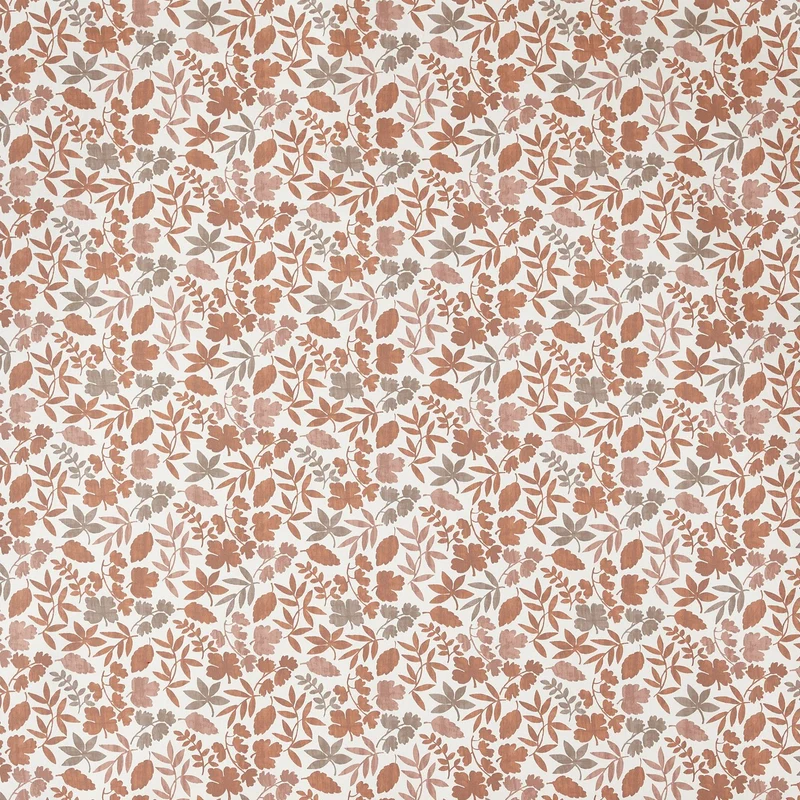 Baumwollstoff Tiny Leaves - marmelade