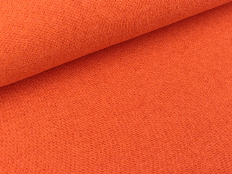 Reststück 10cm - Feinstrick Bene helles terracotta meliert