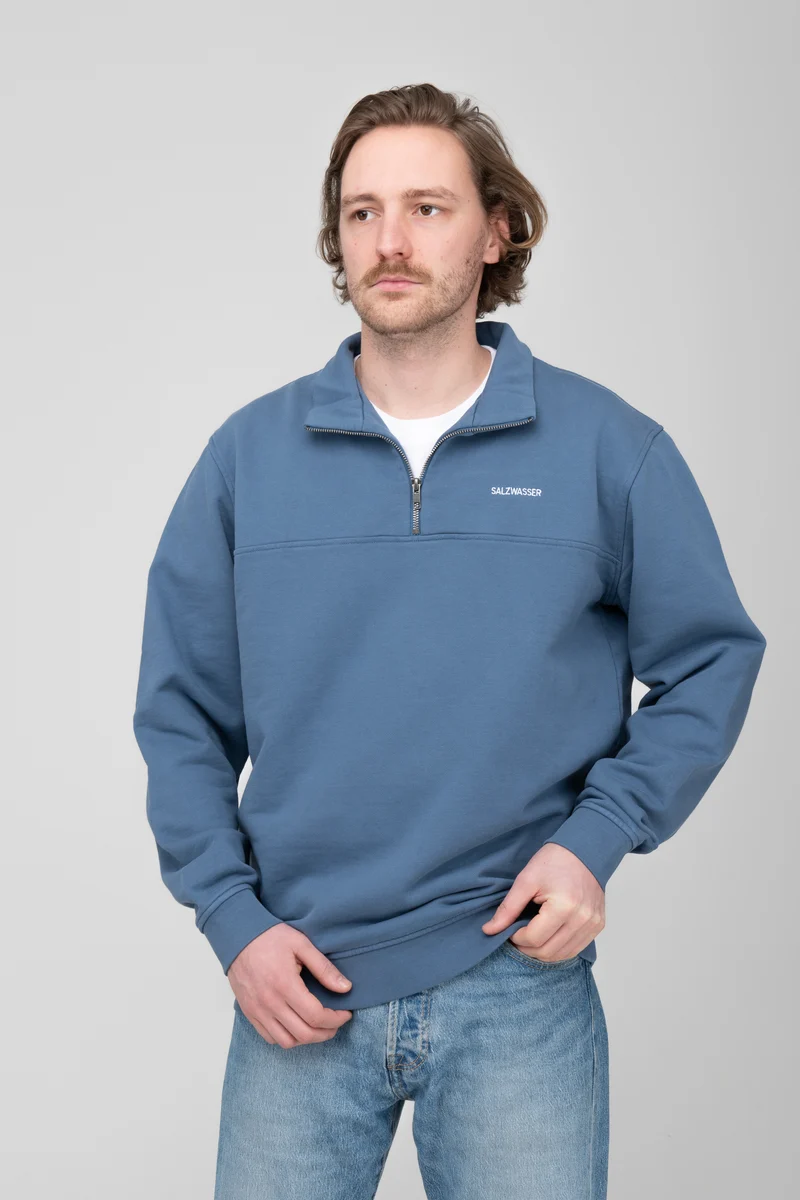 Half-Zip Sweater Knut Indigo