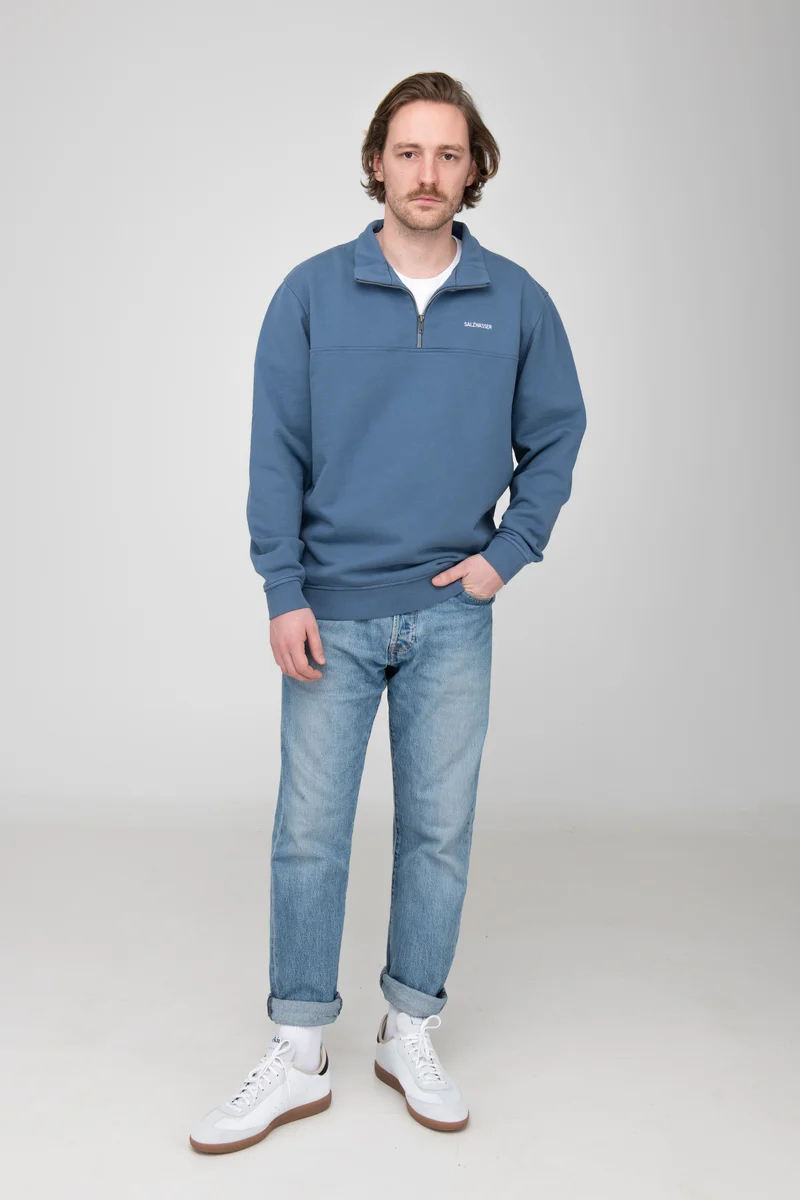 Half-Zip Sweater Knut Indigo