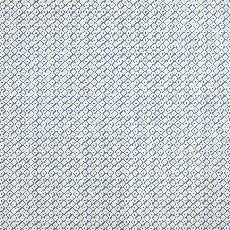 Baumwollstoff Tiny Rhombus - denim