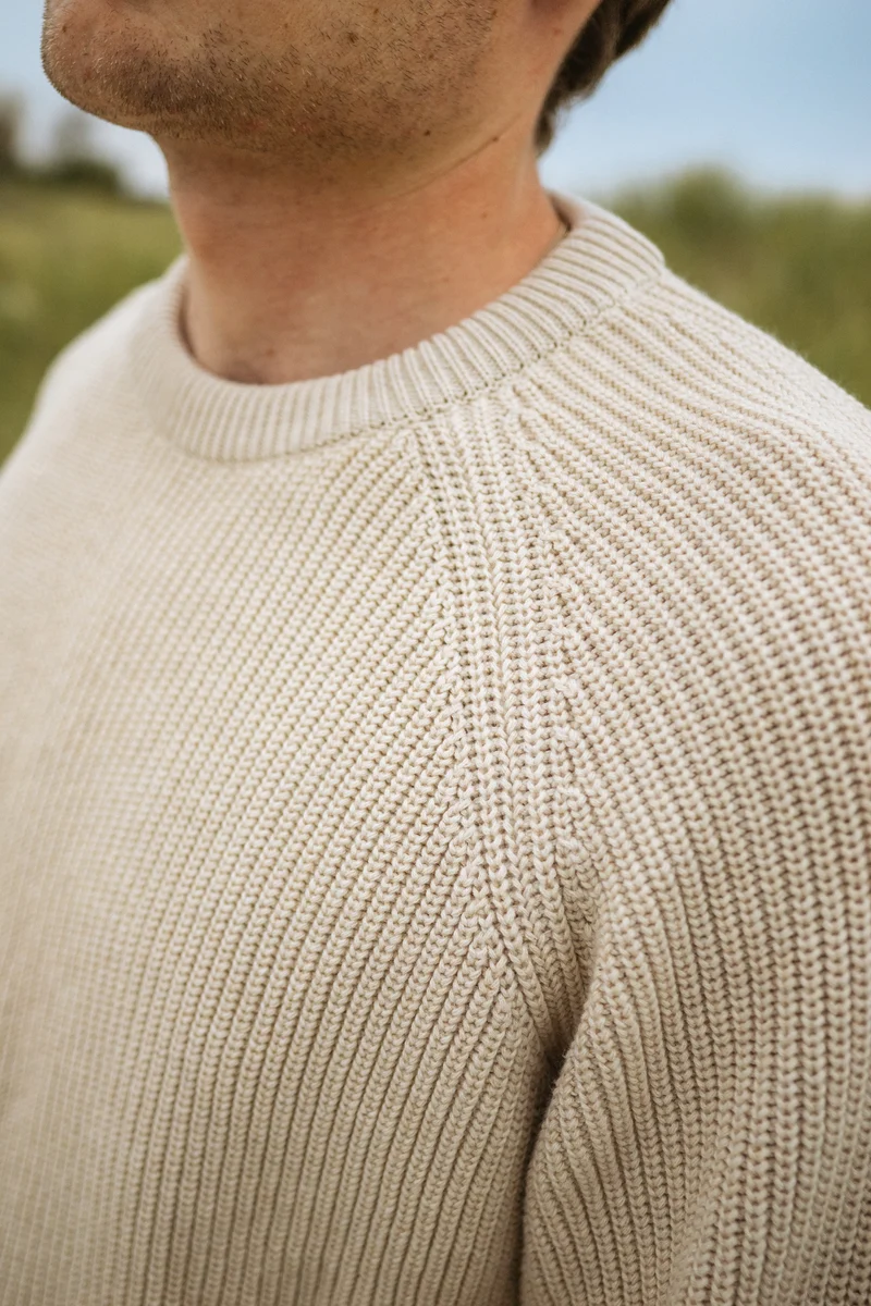 Strickpullover Rago Naturweiß