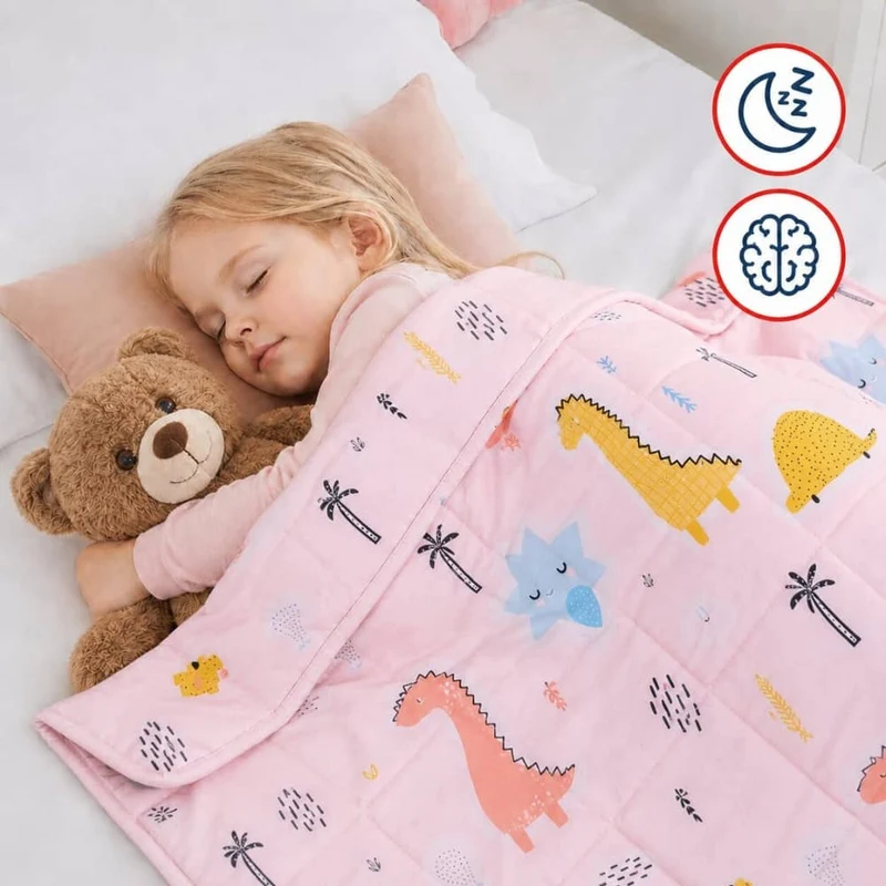 Sensorische Gewichtsdecke – Rosa, 3 kg