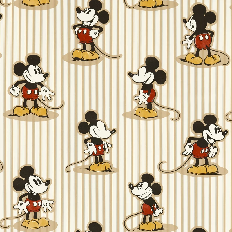 Mickey Stripe - peanut