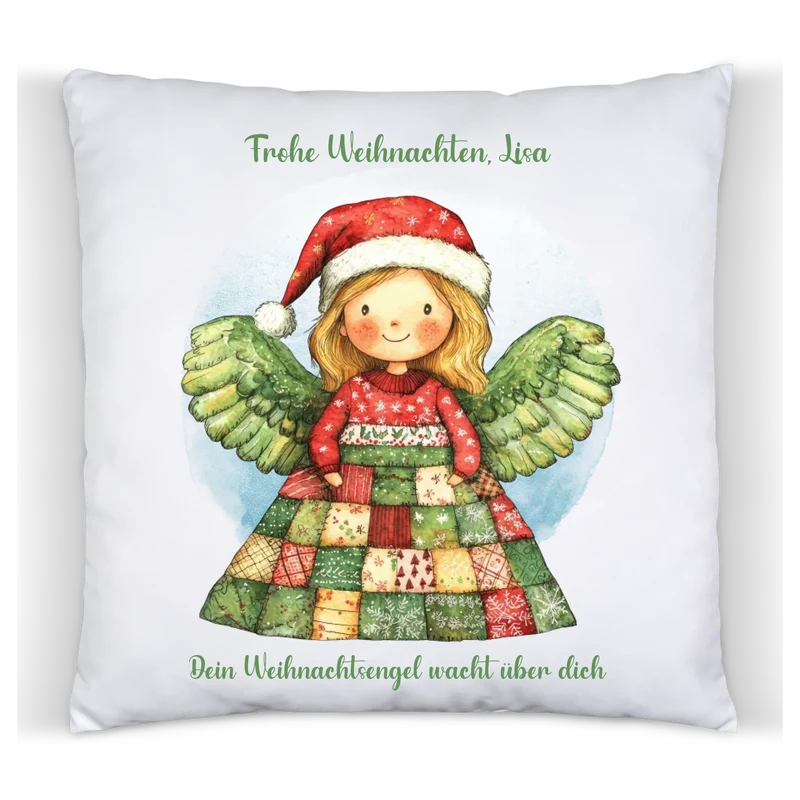 Weihnachtsgeschenk Deko Kissen - Weihnachtsengel 2