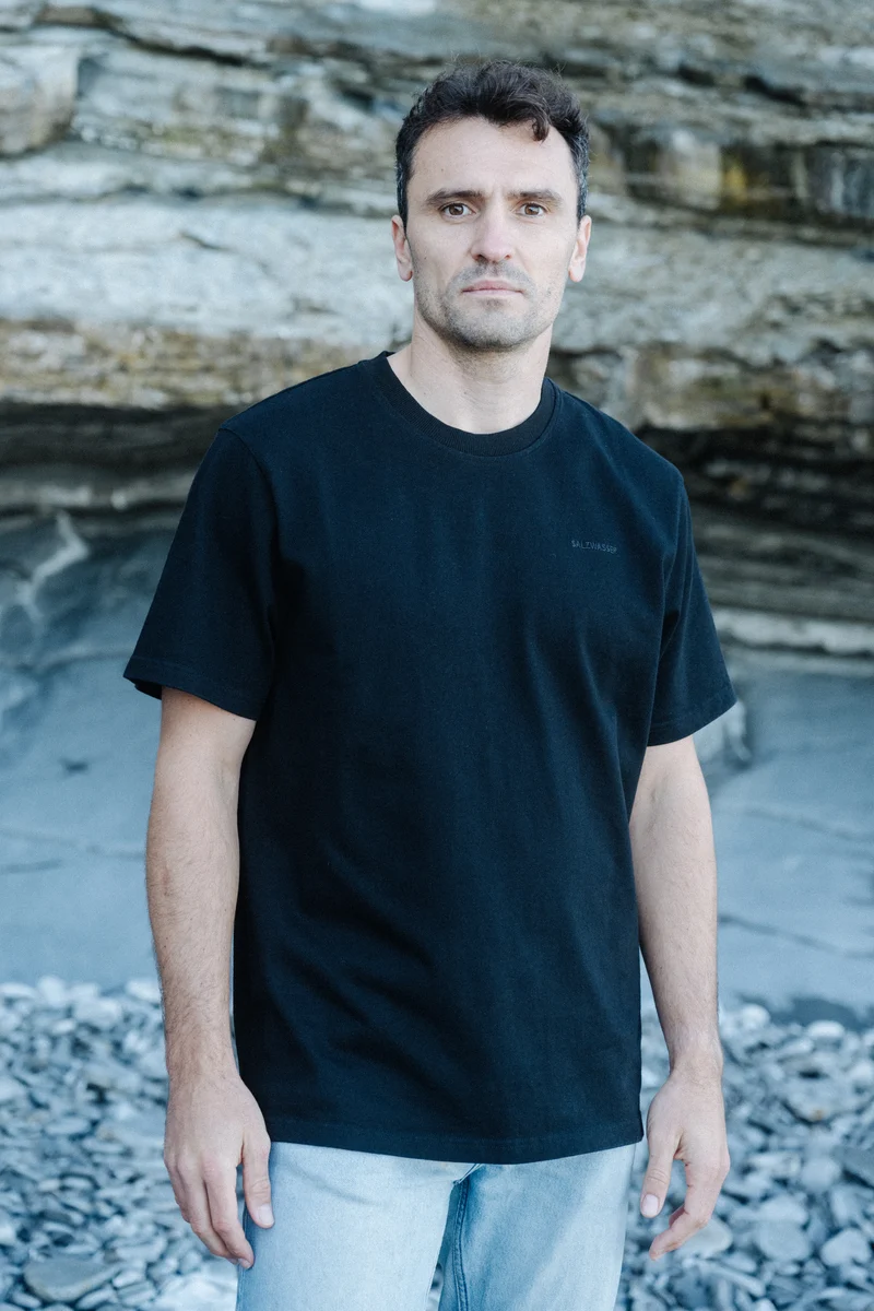 Heavy T-Shirt Jasper Schwarz
