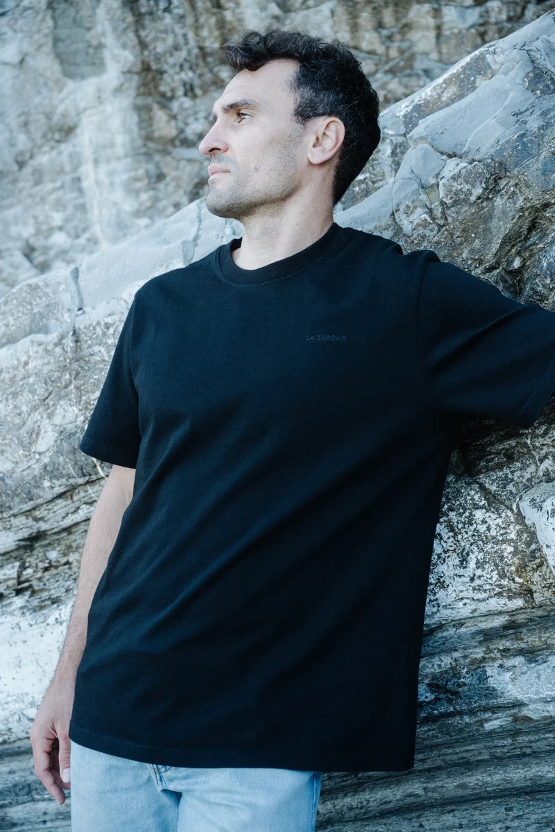 Heavy T-Shirt Jasper Schwarz