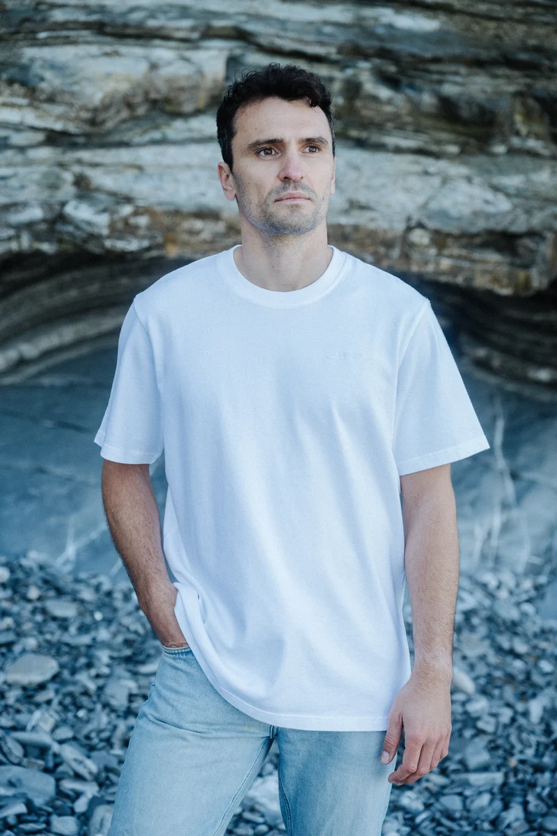 Heavy T-Shirt Jasper Weiß