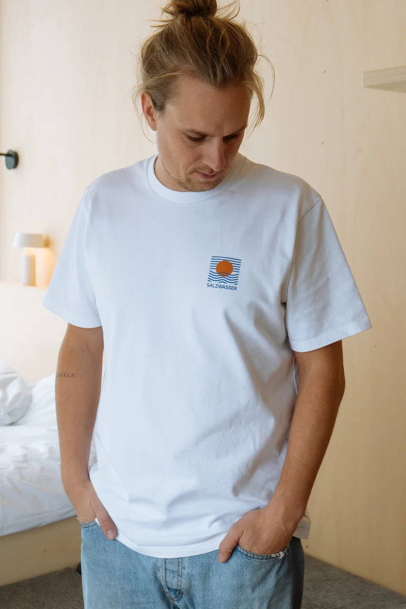 Miles Tewson x SALZWASSER: T-Shirt Sunset Sea