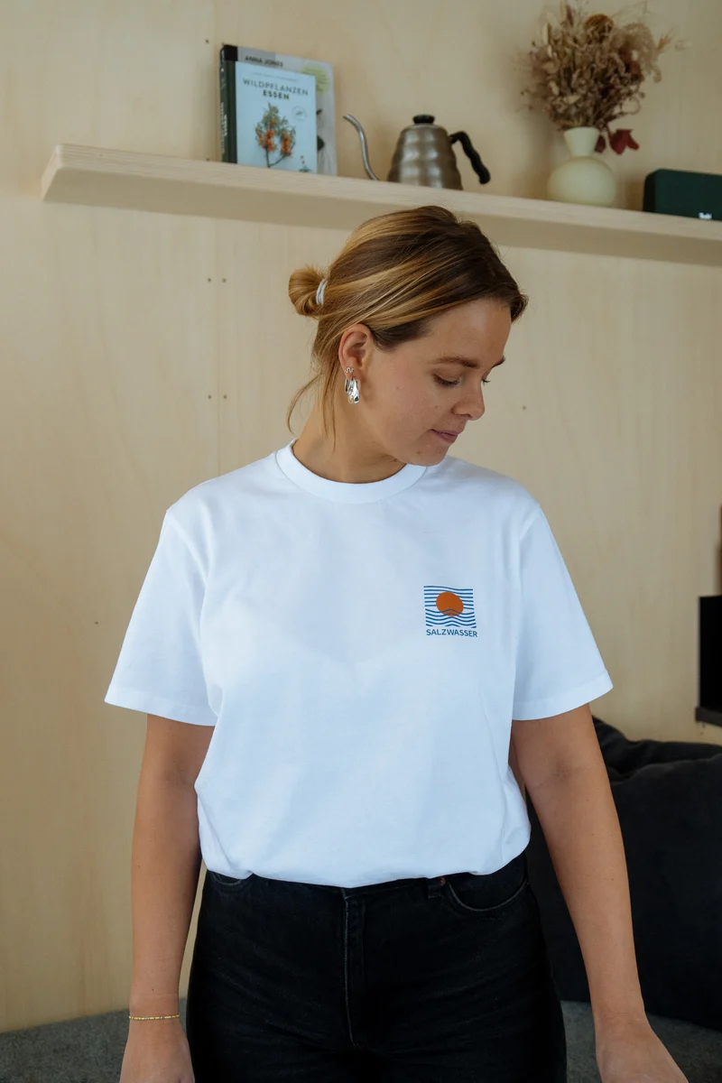 Miles Tewson x SALZWASSER: T-Shirt Sunset Sea