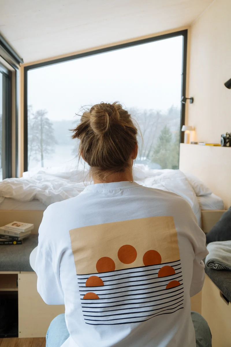 Miles Tewson x SALZWASSER: Longsleeve Moon Tides