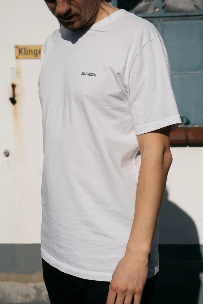 T-Shirt Rückenwind Weiß