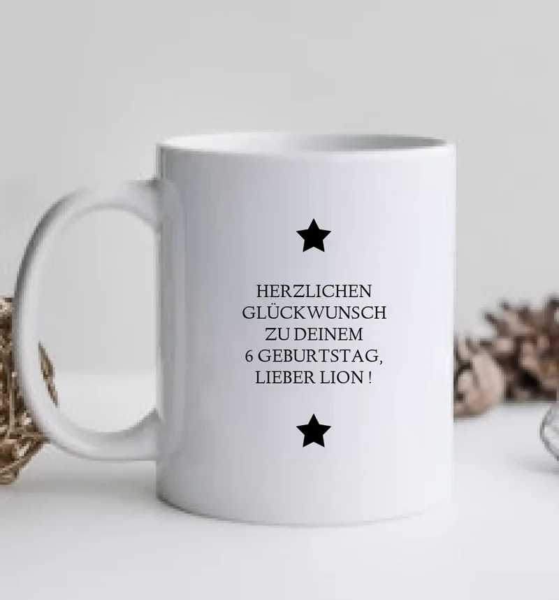 Personalisiertes Kinder Poster mit Namen - Namensbild mit Tierauswahl