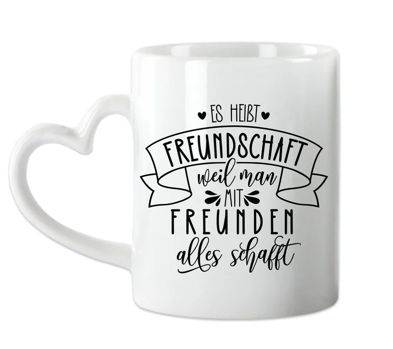 2 Beste Freundinnen Tasse - Geburtstagsgeschenk, Weihnachtsgeschenk