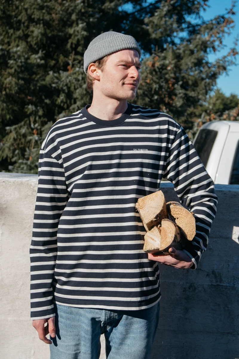 Longsleeve Ruiva Navy-Undyed
