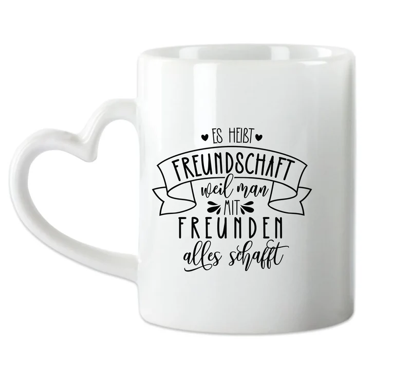 2 Beste Freundin Geschenk personalisierte Tasse mit Spruch / Freundinnen Geburtstagsgeschenk