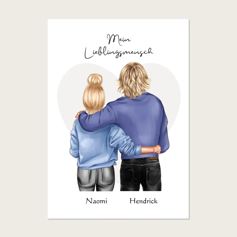 Personalisiertes Geschenk Freundin, Geschenk Freund, Geburtstagsgeschenk, Weihnachtsgeschenk