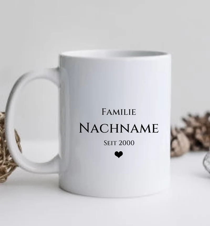 Scrabble Tasse personalisiert – Geschenkidee im Kreuzworträtsel-Design mit Namen