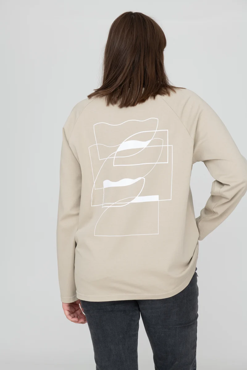 Longsleeve LOGO ART Sand