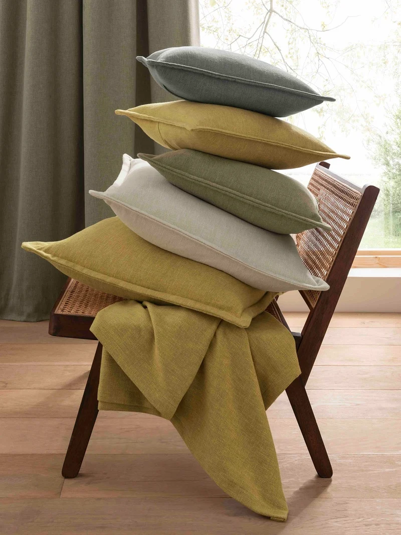 Polycotton - saffron