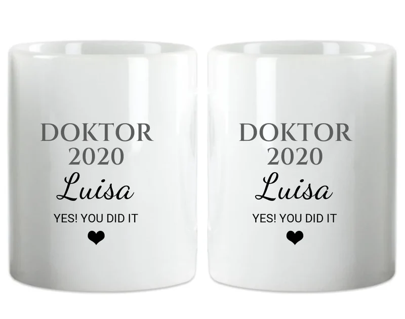 DOKTOR Personalisierte Tasse Geschenk